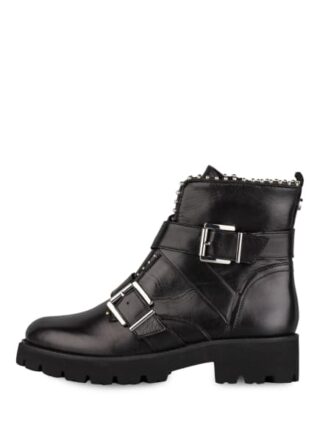 Steve Madden Hoofy Biker Boots, Schwarz