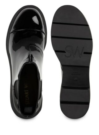 Stuart Weitzman Norah Chelsea-Boots, Schwarz