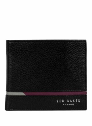 Ted Baker Bifold Geldbörse, Schwarz