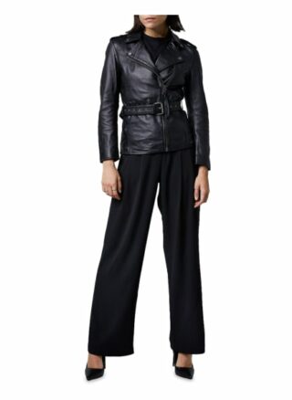 Tigha Lederjacke Best Of Biker, Schwarz