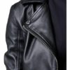 Tigha Lederjacke Forever Young, Schwarz