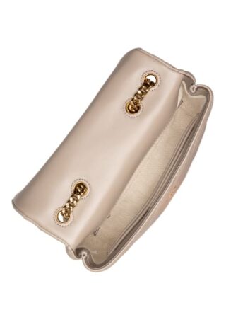 Tory Burch Kira Chevron Quilt Umhängetasche, Beige