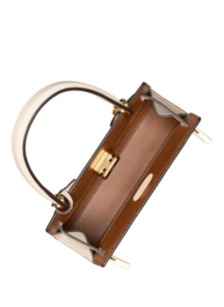 Tory Burch Lee Radziwill Petite Umhängetasche, Beige