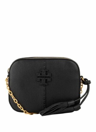 Tory Burch Mcgraw Umhängetasche, Schwarz