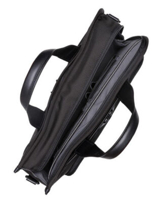 Tumi Alpha 3 Slim Deluxe Portfolio Aktentasche, Schwarz