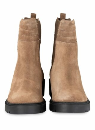 Unisa Greek Chelsea-Boots, Beige