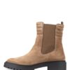Unisa Greek Chelsea-Boots, Beige