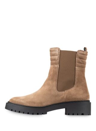 Unisa Greek Chelsea-Boots, Beige