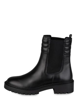 Unisa Greek Chelsea-Boots, Schwarz
