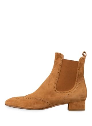 Unützer Chelsea-Boots, Braun