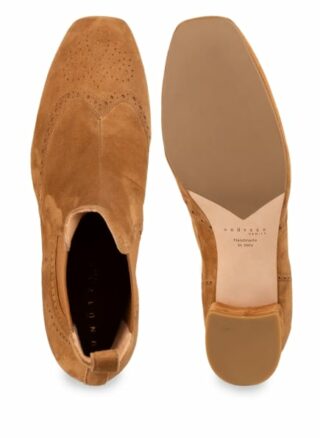 Unützer Chelsea-Boots, Braun