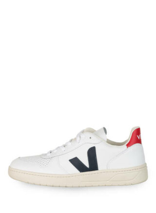 Veja V-10 Sneaker Herren, Weiß