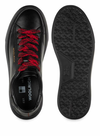 WOOLRICH All Around Plateau-Sneaker, Schwarz