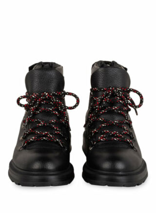Woolrich Biker Boots, Schwarz
