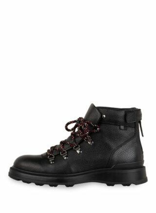 Woolrich Biker Boots, Schwarz