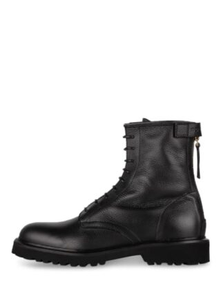 Woolrich Biker Boots, Schwarz