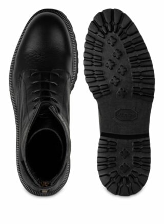 Woolrich Biker Boots, Schwarz