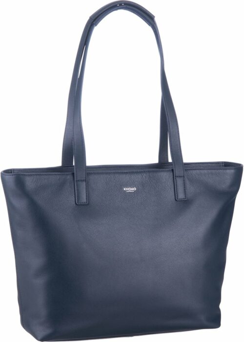 Knomo Mayfair Luxe Mini Maddox 13'' Handtasche Damen, Blau