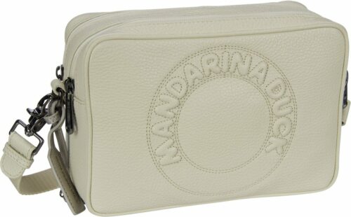 Mandarina Duck Marshmellow Camera Bag JKT01 Umhängetasche Damen, Weiß