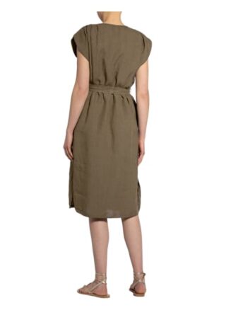 120%Lino Leinenkleid, Grün