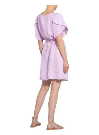 120%Lino Leinenkleid, Lila