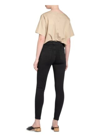 7 For All Mankind 7/8-Jeans Aubrey, Schwarz