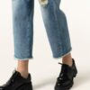 7 For All Mankind 7/8-Jeans, Blau