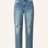 7 For All Mankind 7/8-Jeans, Blau