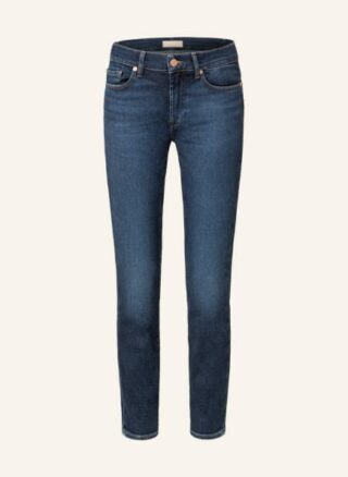 7 For All Mankind 7/8-Jeans Pyper Crop, Blau