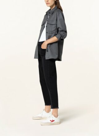 7 For All Mankind 7/8-Jeans, Schwarz