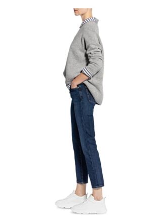 7 For All Mankind 7/8-Jeans The Straight Crop, Blau