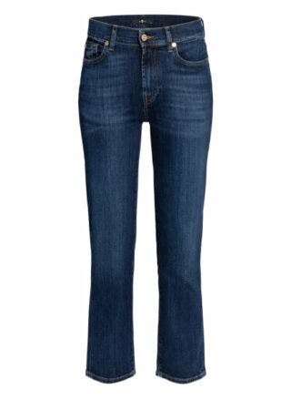 7 For All Mankind 7/8-Jeans The Straight Crop, Blau