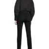 7 For All Mankind The Straight Crop 7/8 Straight Leg Jeans Damen, Schwarz