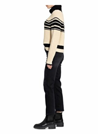 7 For All Mankind 7/8-Jeans The Straight Crop, Schwarz