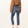 7 For All Mankind 7/8-Straight Jeans The Straight, Blau
