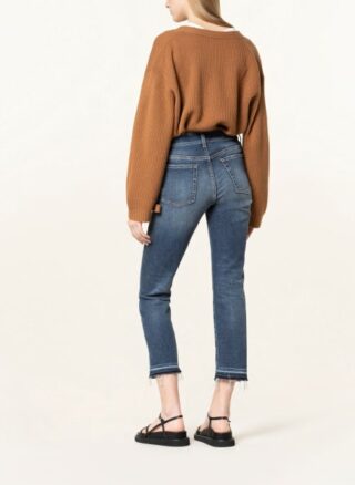 7 For All Mankind 7/8-Straight Jeans The Straight, Blau