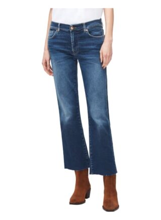 7 For All Mankind Bootcut Jeans Ankle Boot, Blau
