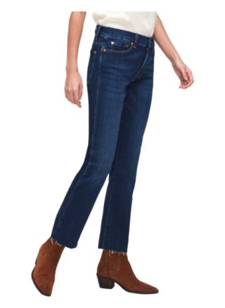 7 For All Mankind Ankle Boot Bootcut Fit Bootcut Jeans Damen, Blau