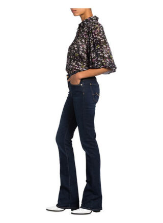 7 For All Mankind Bootcut Jeans Bair, Blau
