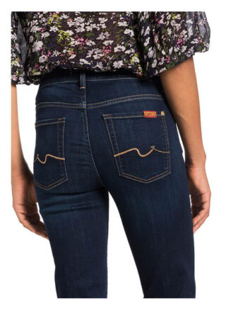 7 For All Mankind Bootcut Jeans Bair, Blau