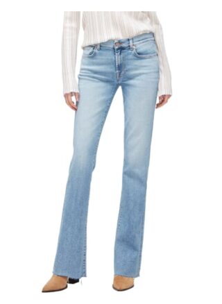 7 For All Mankind Bootcut Jeans Luxe Vintage, Blau