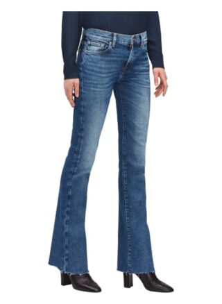 7 For All Mankind Bootcut Bootcut Fit Bootcut Jeans Damen, Blau