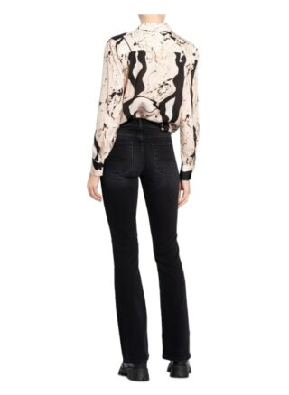 7 For All Mankind Bootcut Jeans, Schwarz