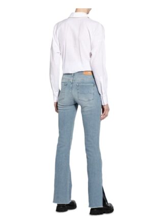 7 For All Mankind Bootcut Jeans Skywalk, Blau