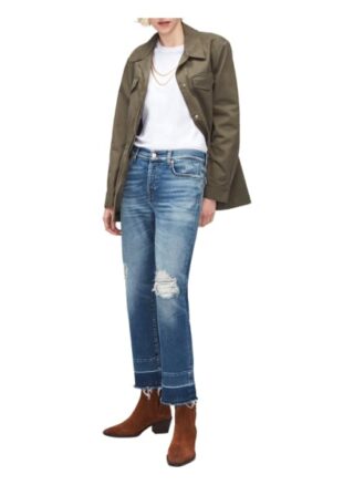 7 For All Mankind Boyfriend Jeans Asher, Blau