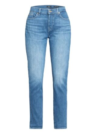 7 For All Mankind Boyfriend Jeans Asher, Blau