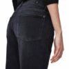 7 For All Mankind Boyfriend Jeans Slim Illusion, Schwarz