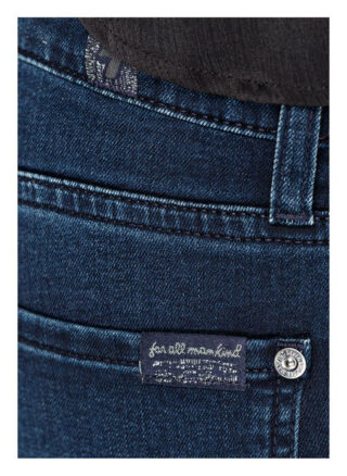 7 For All Mankind Cropped-Jeans The Skinny Crop, Blau