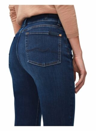 7 For All Mankind Lisha Bootcut Fit Flared Leg Jeans Damen, Blau