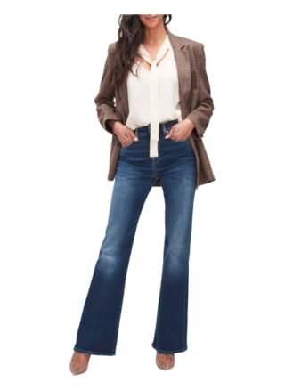 7 For All Mankind Flared Jeans Lisha, Blau